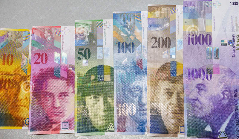 Куплю, обмен старые Швейцарские франки, бумажные Английские фунты стерлингов и др. - фотография