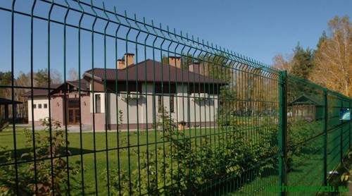 Забор 3д в Бресте,еврозабор 1740х2500, цинк+ полимер - фотография