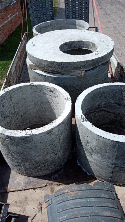 Колодезные кольца жби в Новогрудке с доставкой - фотография