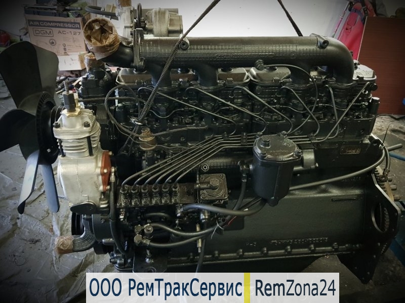 Ремонт двигателя ммз д-260.9 для форвардер/харвестер амкодор 2662 (2662-01) - фотография