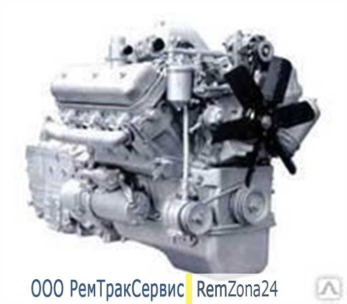 Двигатель ДВС ЯМЗ 236 из ремонта с обменом (новая поршневая, вал кол. Р1) - фотография