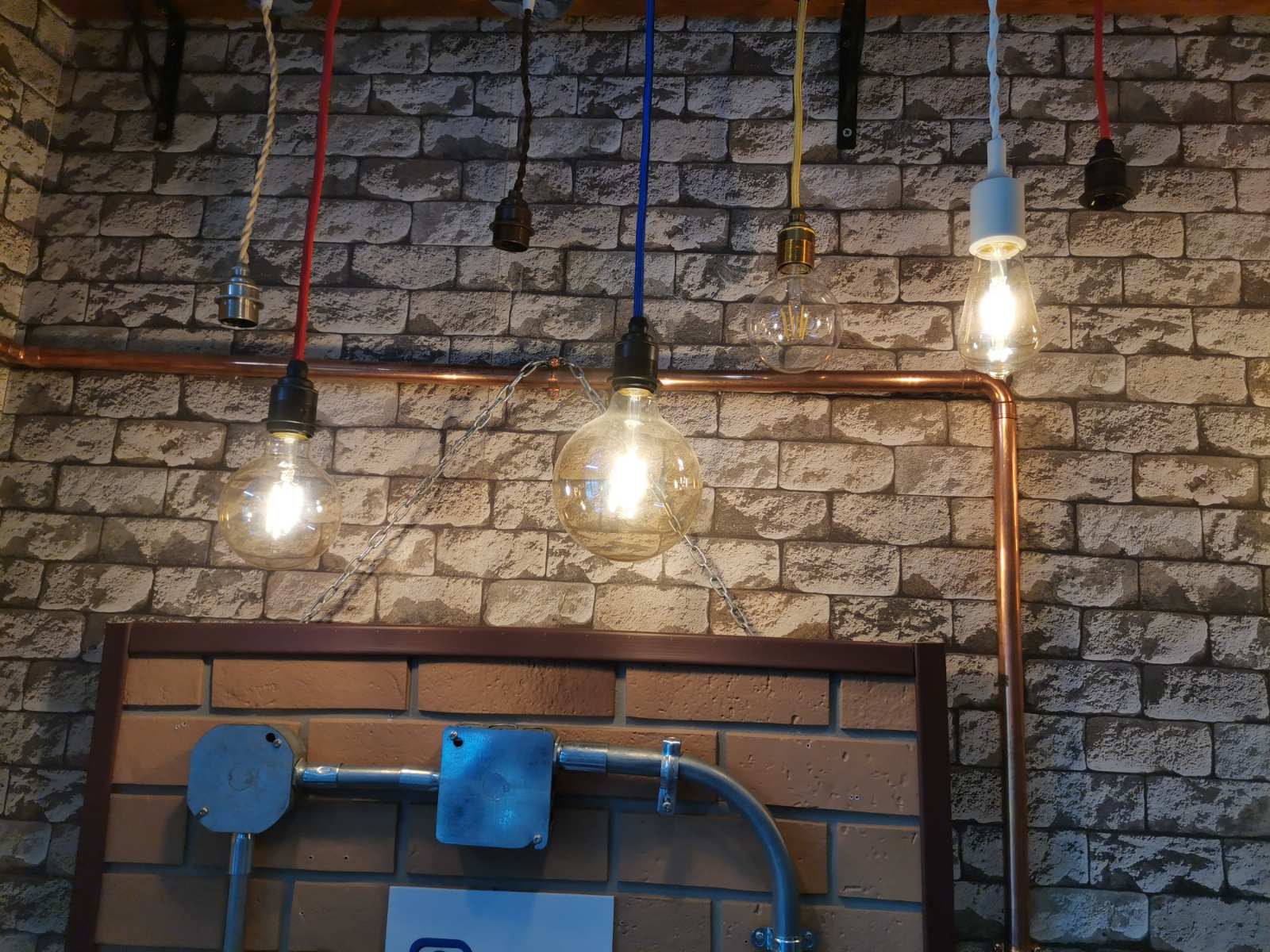 Ретро лампы Эдисона - фотография