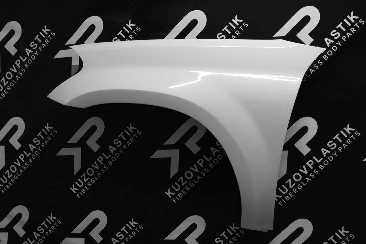 Крыло на Мерседес GL X164 из стеклопластика.  - фотография