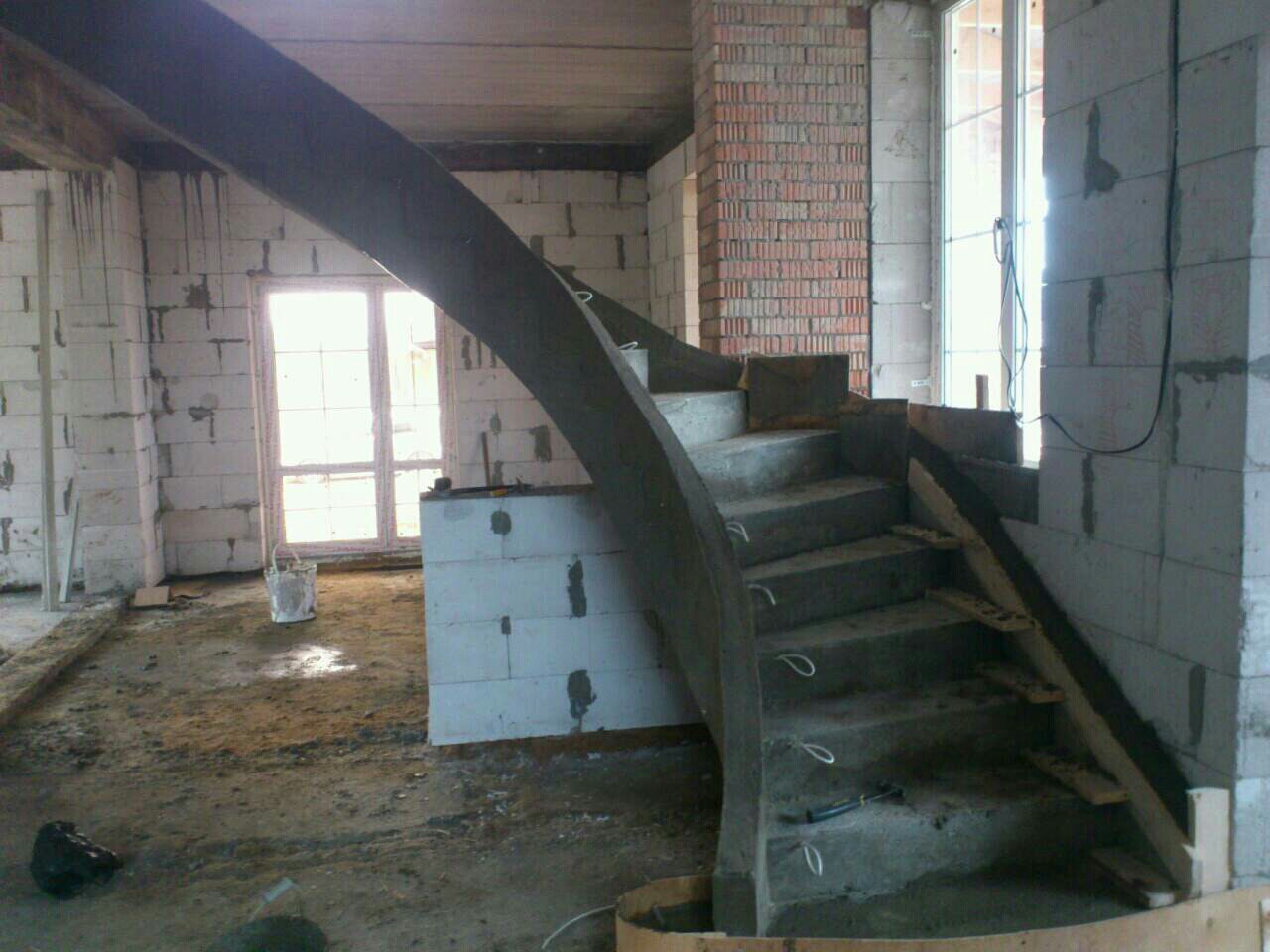 Фундаменты,монолитные лестницы. - фотография