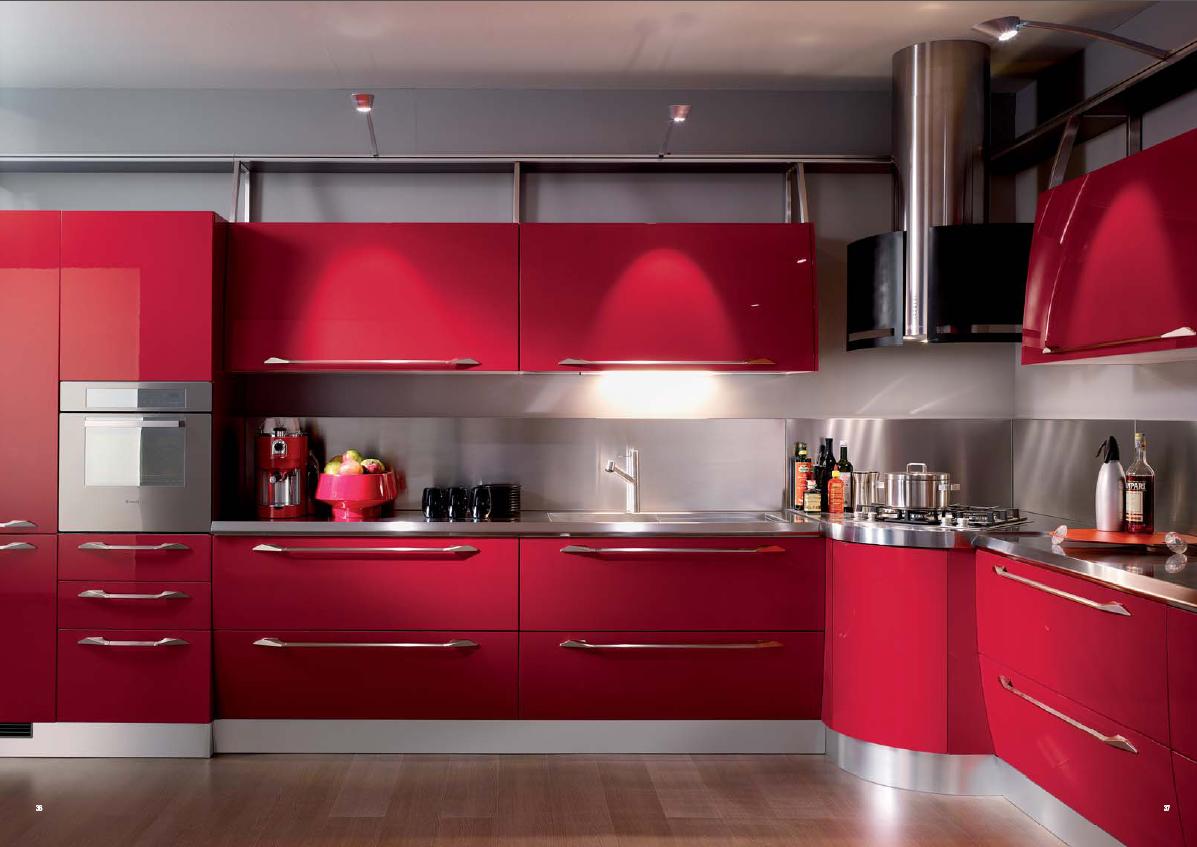 Deshevaya mebel ru. Кухни Фотогалерея. Красные кухни. Красная кухонная мебель. Кухня угловая красная.