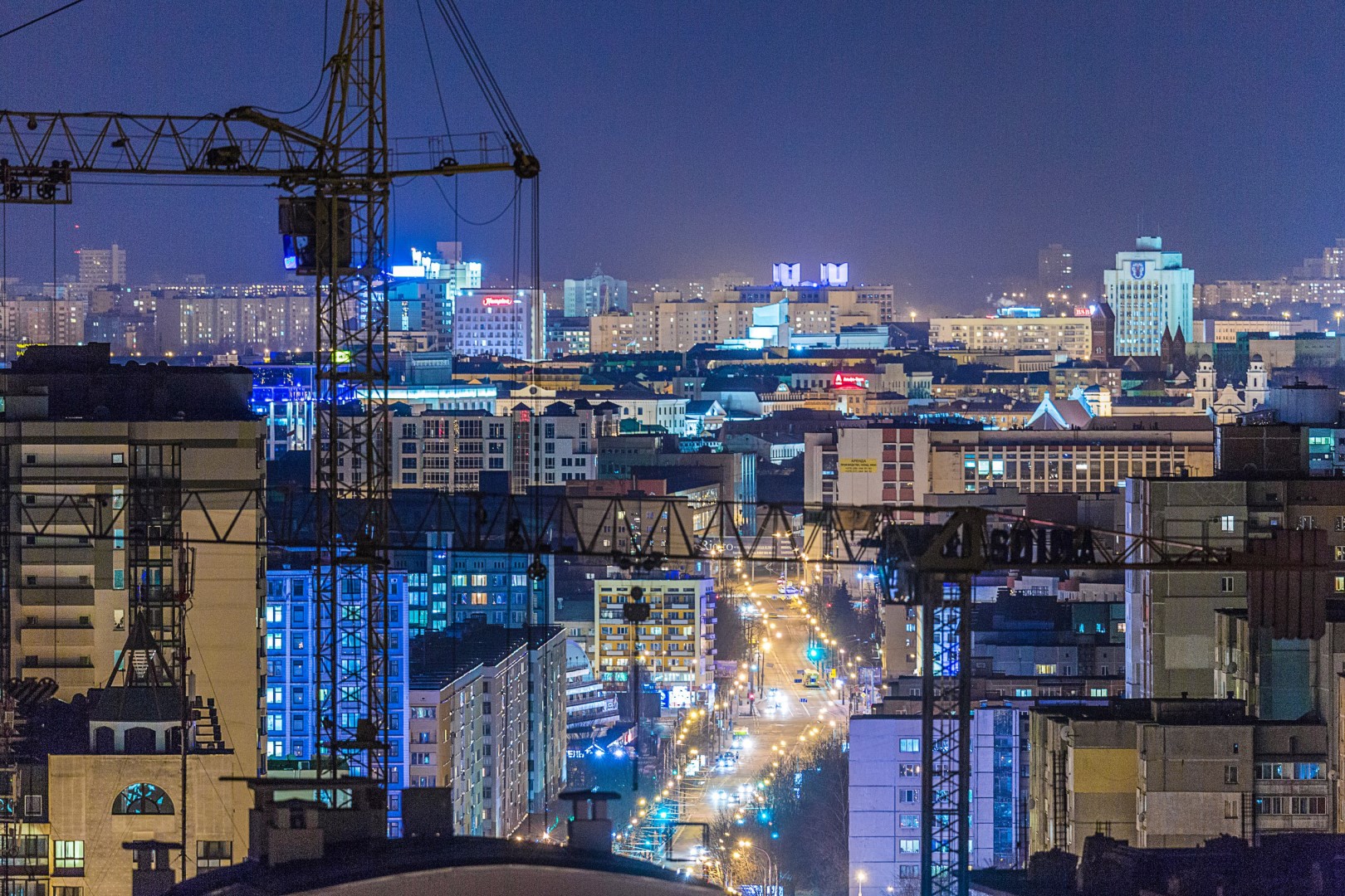 Сдается в аренду офис с панорамным видом на Минск - фотография