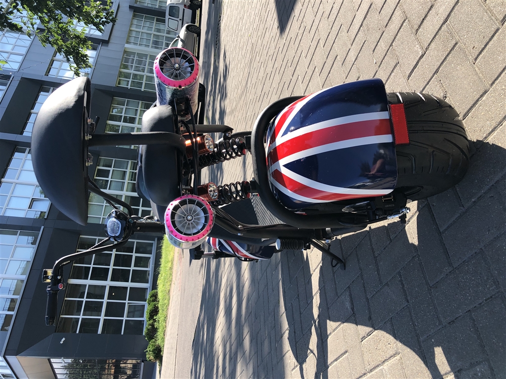Электрический скутер (самокат) Citycoco English-3000w - фотография